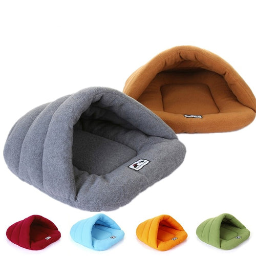 6 Colours Pet Dog Cat Soft Warm Bed House Plush Cozy Nest